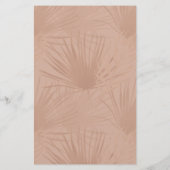 ブライダルシャワー花嫁To-Beビンゴシックボホ花模様 (裏面)