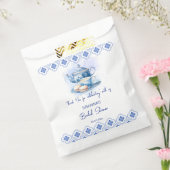 ブライダルシャワー茶会は青瓦茶ポット フェイバーバッグ (封をした状態)