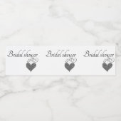 ブライダルシャワー装飾 ペットボトルラベル (シングルラベル)