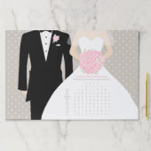 ブライダルシャワー語検索ゲームpink roses ペーパーパッド (インサイチュ)