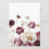 ブライダルシャワー誰が夫婦を知っ最高のている？ゲームカード 招待状 (裏面)