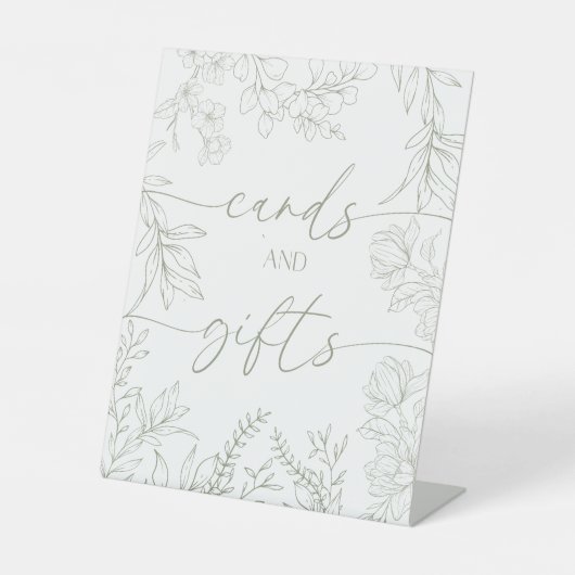 ブライダルシャワー贈与 台座サイン (正面)