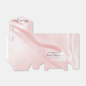 ブライダルシャワー赤面ピンクドレ感謝していスユー フェイバーボックス (折り畳みなし)