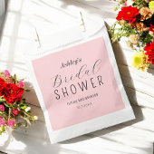 ブライダルシャワー赤面ピンクフェイバーバッグ フェイバーバッグ