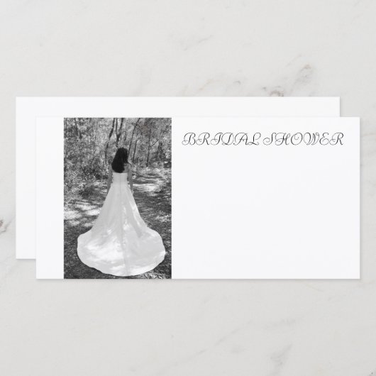 ブライダルシャワー (正面/裏面)