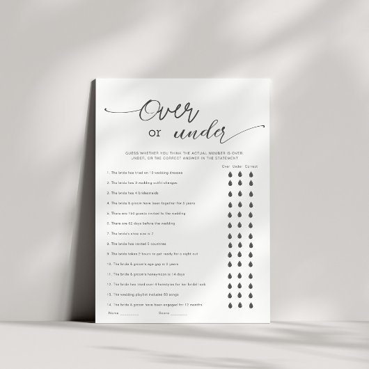 ブライダルシャワー