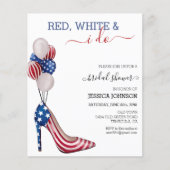 ブライダルシャワー7月4日赤白青 (正面)