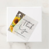 ブライダルシャワー、ひまわり、パーティーの好意 フェイバータグ (インサイチュ)