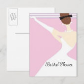 ブライダルシャワー インビテーションポストカード (正面/裏面)