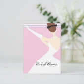 ブライダルシャワー インビテーションポストカード (スタンド正面)