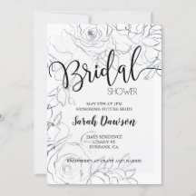 ブライダルシャワー、エレガントブライダルシャワー