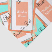 ブライダルシャワー カンタロープ ブルー 薄葉紙 (詳細)