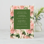 ブライダルシャワー |キャベツファッションドの旧バラ 招待状 (スタンド正面)