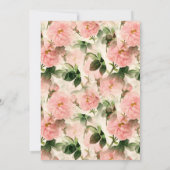 ブライダルシャワー |キャベツファッションドの旧バラ 招待状 (裏面)