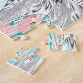 ブライダルシャワー ギフト アート プリント ジグソーパズル (側面)