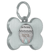 ブライダルシャワー ギフト アート プリント ペットネームタグ (正面左)