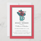 ブライダルシャワー |クリスマス冬の招待 招待状 (正面)