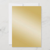 ブライダルシャワー&クリームシルク&ハート&フォト 招待状 (裏面)