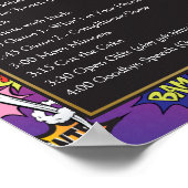 ブライダルシャワー コミック ポップ アート 💥🎉 セリフバブル ポスター (角)