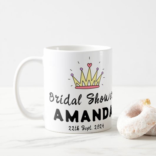 ブライダルシャワー コーヒーマグカップ (ドーナツ)