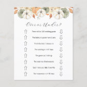 ブライダルシャワー チラシ (正面)