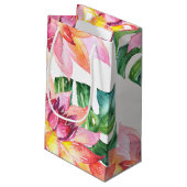 ブライダルシャワー | トロピカルウォーター色I DO CREW スモールペーパーバッグ (裏面アングル)