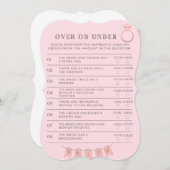 ブライダルシャワー ノートカード (正面/裏面)