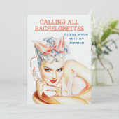 ブライダルシャワー、バチェロレッテ 招待状 (スタンド正面)