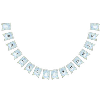 ブライダルシャワー バンティングフラッグ