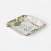 ブライダルシャワー。パジャマパーティー ペーパープレート (傾斜あり)