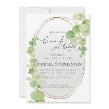 ブライダルシャワー | ブランチとバブリーのユーカリ