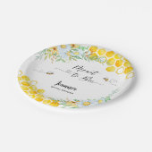 ブライダルシャワー ペーパープレート (アングル)