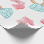 ブライダルシャワー ラッピングペーパー (角)