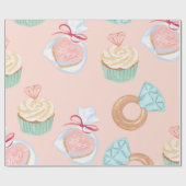 ブライダルシャワー ラッピングペーパー (フラット)