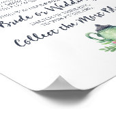 ブライダルシャワー リングゲーム看板 ポスター (角)