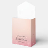 ブライダルシャワー ローズゴールド ピンク風船 サンクス フェイバーボックス (オープン)