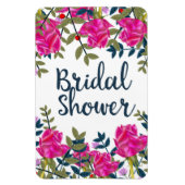 ブライダルシャワー ヴィンテージ ローズ マグネット (縦)