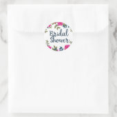 ブライダルシャワー ヴィンテージ ローズ ラウンドシール (バッグ)