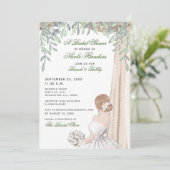 ブライダルシャワー – 優雅に演出された花嫁招待状 招待状