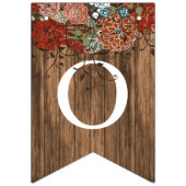 ブライダルシャワー-恋しく思ミセス宛 バンティングフラッグ (第3の旗)