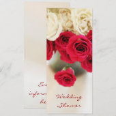 ブライダルシャワー 招待状 (正面/裏面)