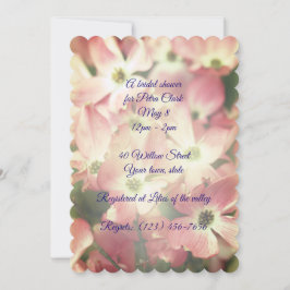 ブライダルシャワー 招待状