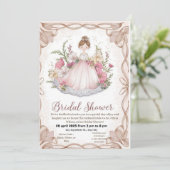 ブライダルシャワー 招待状 (スタンド正面)