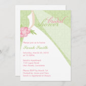 ブライダルシャワー 招待状 (正面/裏面)