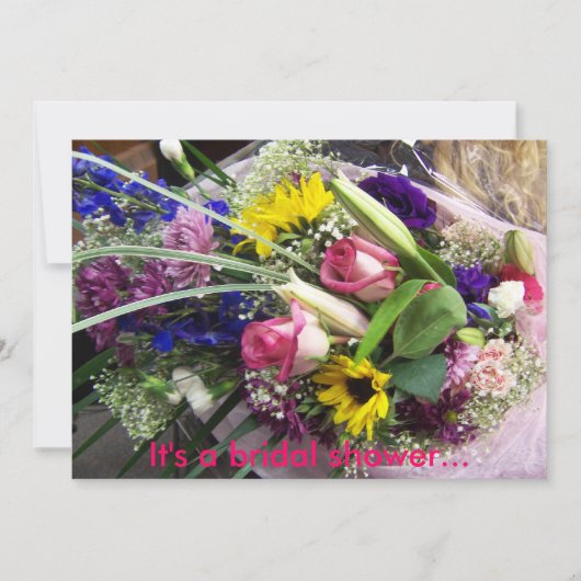 ブライダルシャワー... 招待状 (正面)