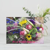 ブライダルシャワー... 招待状 (スタンド正面)