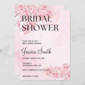 ブライダルシャワー 招待状 (正面/裏面)