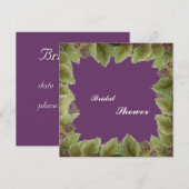 ブライダルシャワー 招待状 (正面/裏面)