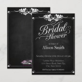ブライダルシャワー 招待状 (正面/裏面)