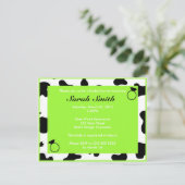 ブライダルシャワー 招待状 (スタンド正面)